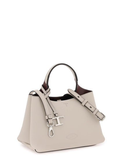 Tod'S Leather Handbag-Bags-TOD'S-Grey-Urbanheer