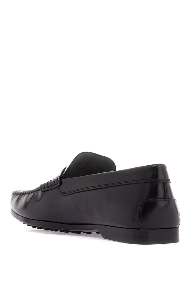 Tod'S brushed leather loafers with penny detail