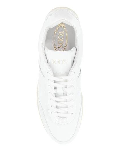 Tod'S leather sneaker tabs with