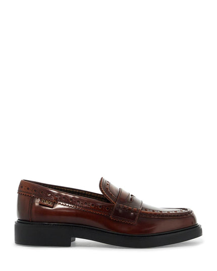 Tod'S leather brogue loafers