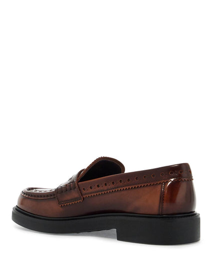 Tod'S leather brogue loafers