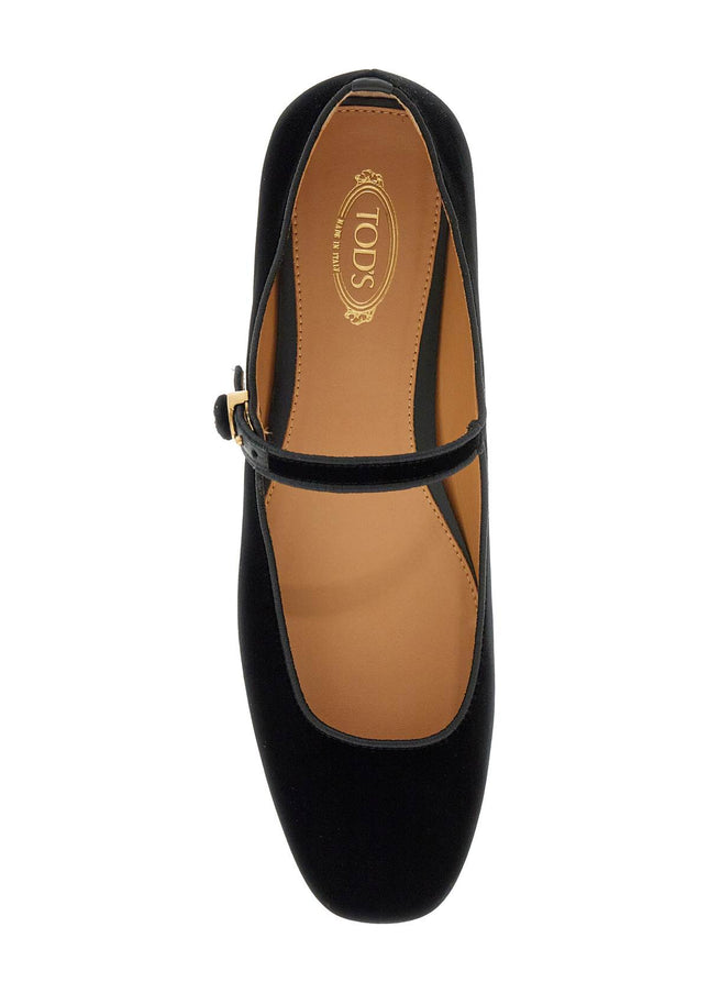 Tod'S velvet ballet flats for