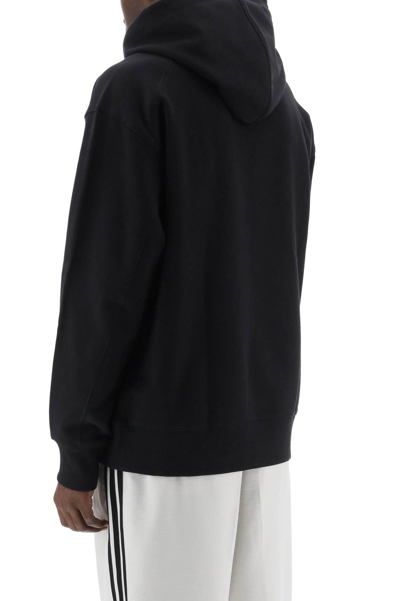 Y-3 hoodie with gradient logo print-men > clothing > t-shirts and sweatshirts > sweatshirts-Y-3-Urbanheer