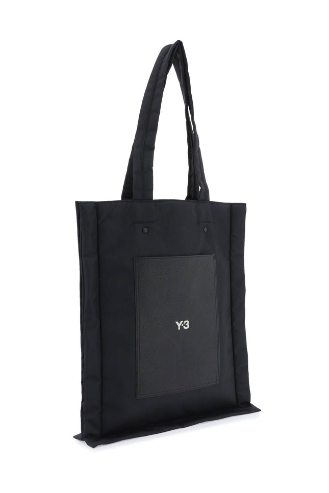 Y-3 nylon tote bag-men > bags > tote bags-Y-3-os-Black-Urbanheer