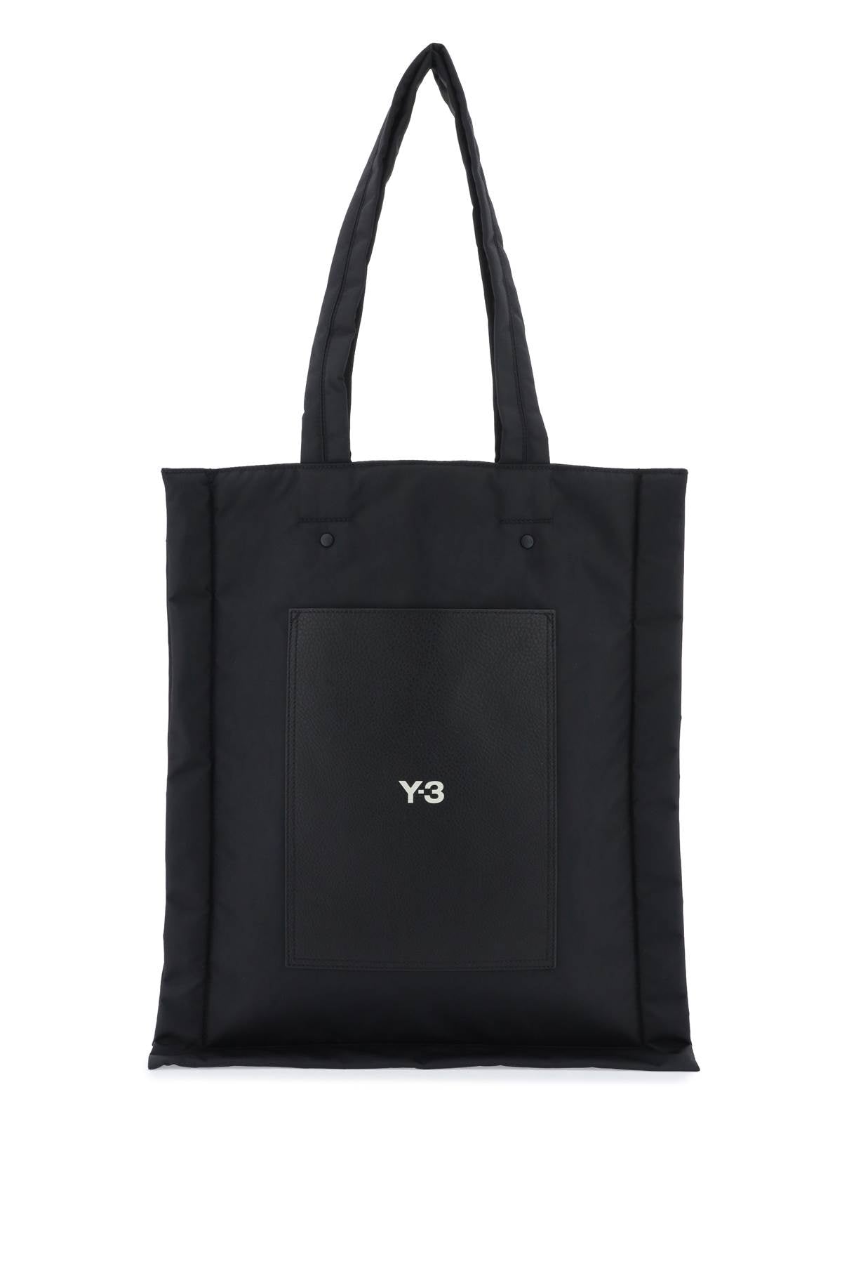 Y-3 nylon tote bag-men > bags > tote bags-Y-3-os-Black-Urbanheer