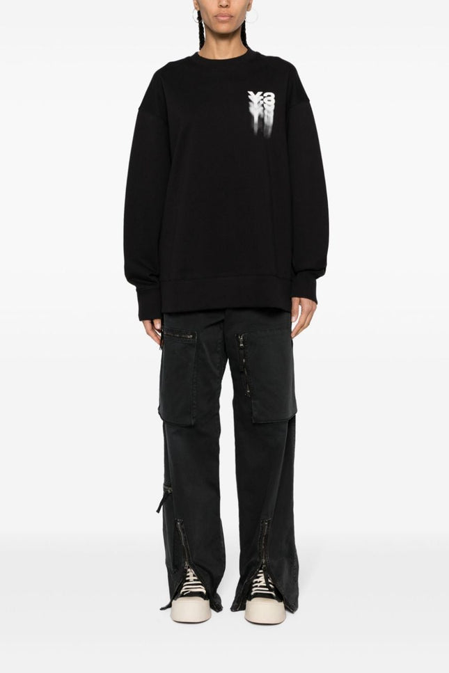 Y-3 Sweaters Black