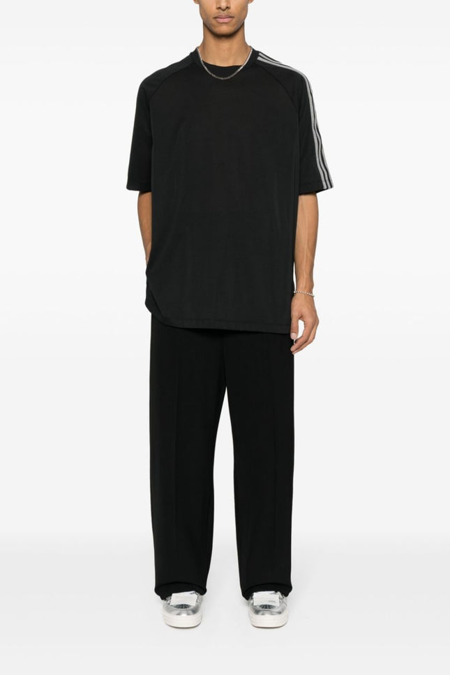 Y-3 T-Shirts And Polos Black