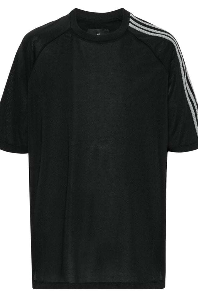 Y-3 T-Shirts And Polos Black