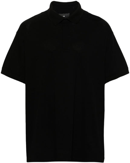 Y-3 T-shirts and Polos Black