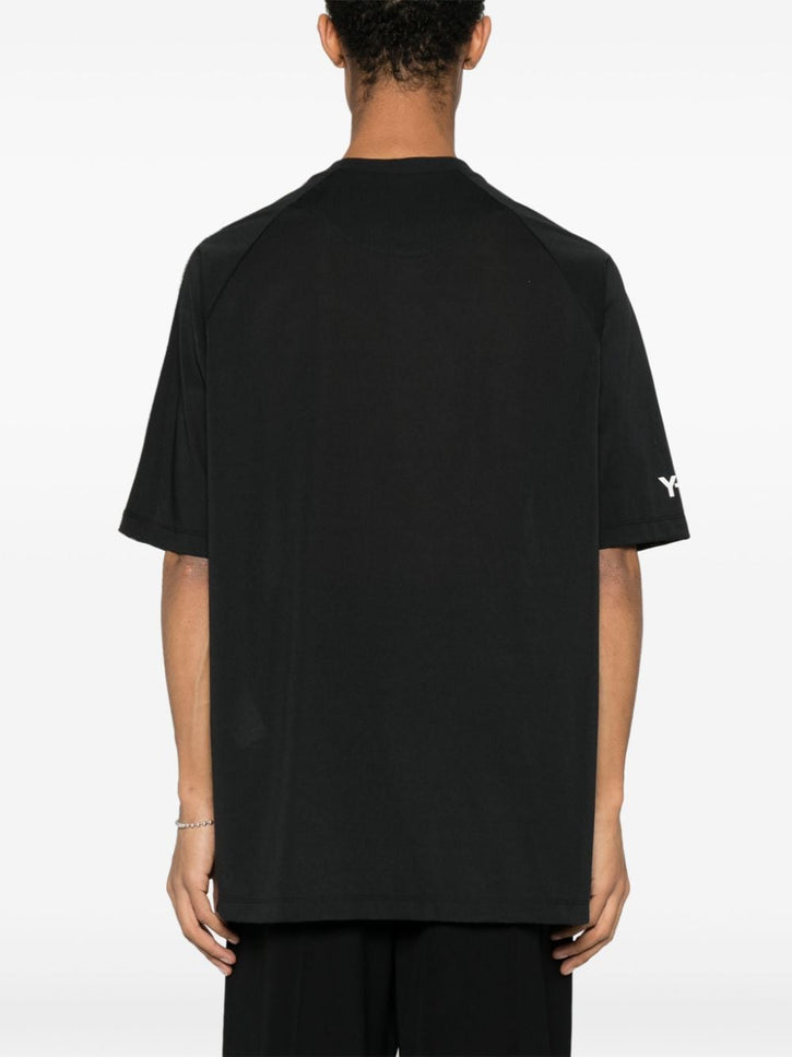 Y-3 T-shirts and Polos Black