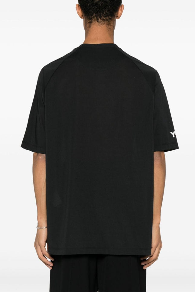 Y-3 T-shirts and Polos Black