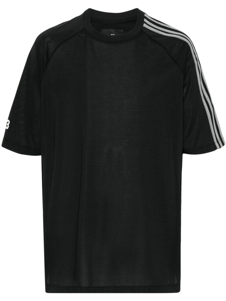 Y-3 T-shirts and Polos Black