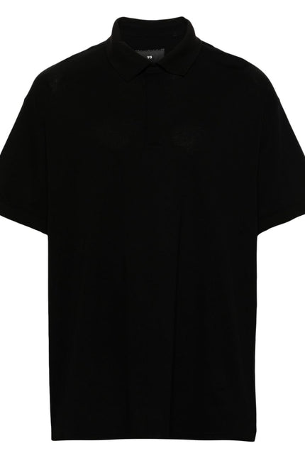 Y-3 T-shirts and Polos Black