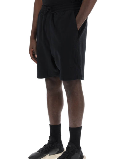 Y-3 french terry jogger bermuda shorts