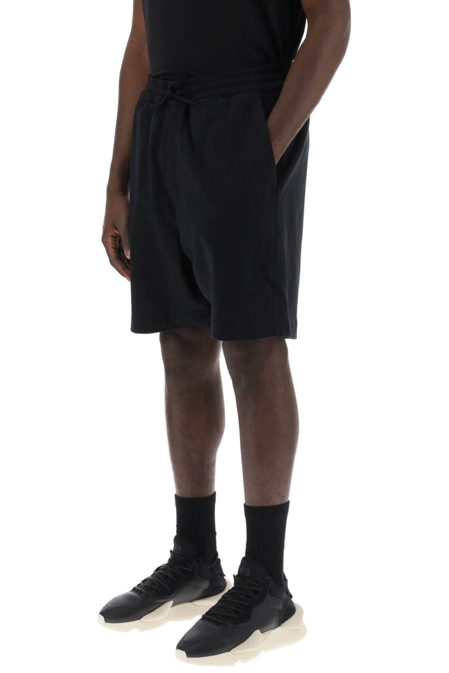 Y-3 french terry jogger bermuda shorts