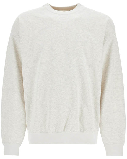 Y-3 light grey soft cotton and polyester sweatshirt