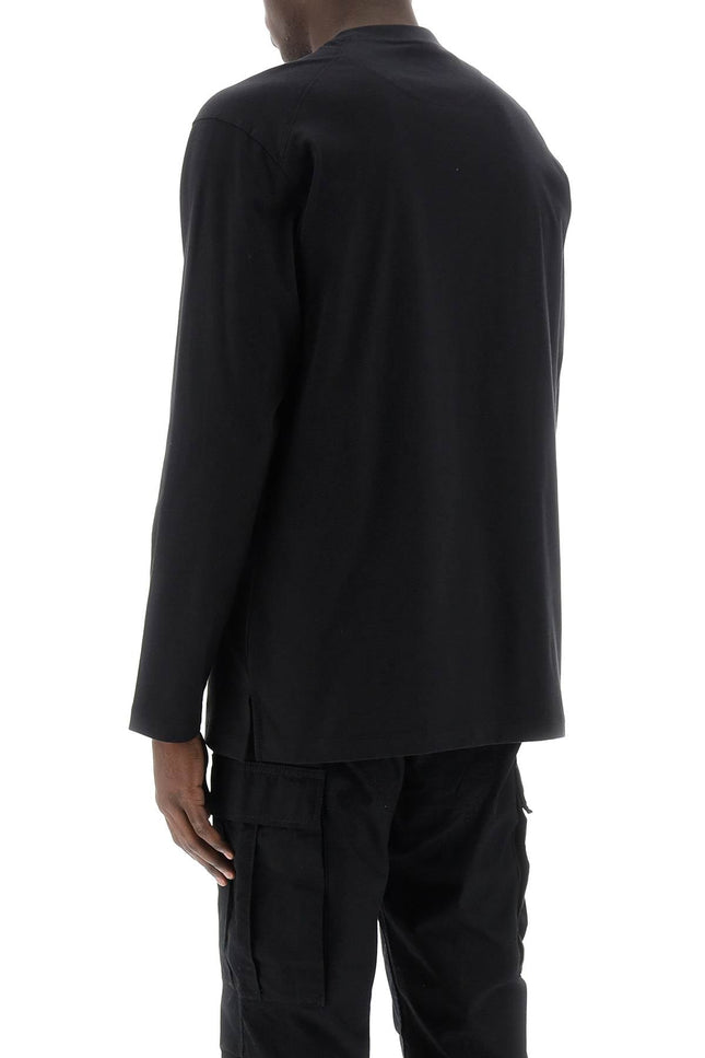 Y-3 long-sleeved t-shirt with logo print