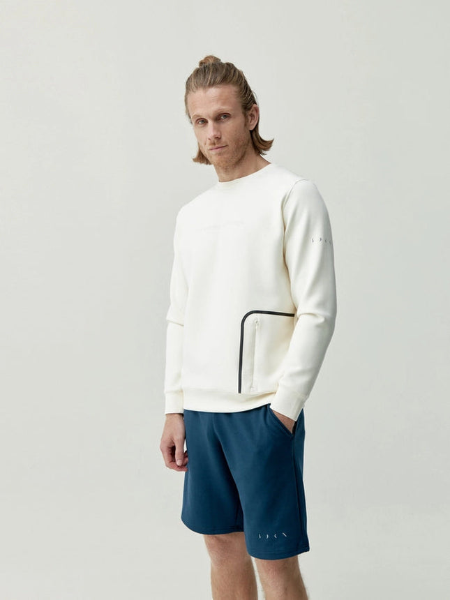 Yangtse White Chalk Sweatshirt