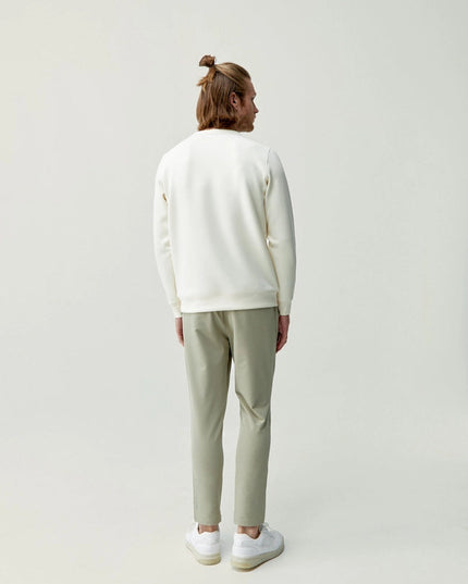 Yangtse White Chalk Sweatshirt