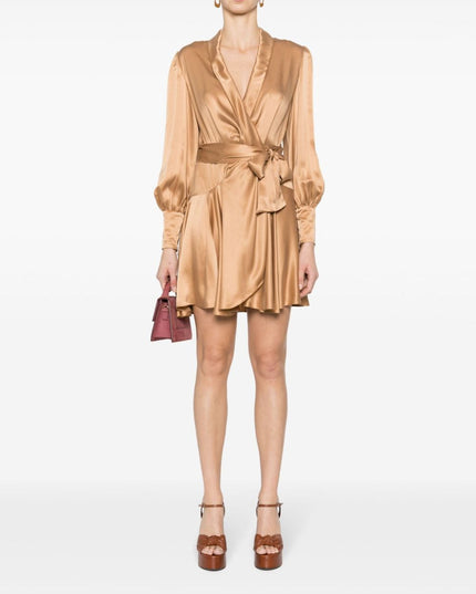 Zimmermann Dresses Brown