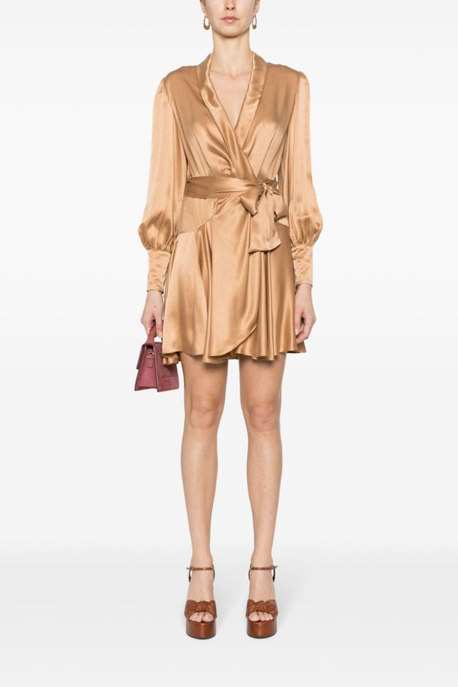 Zimmermann Dresses Brown