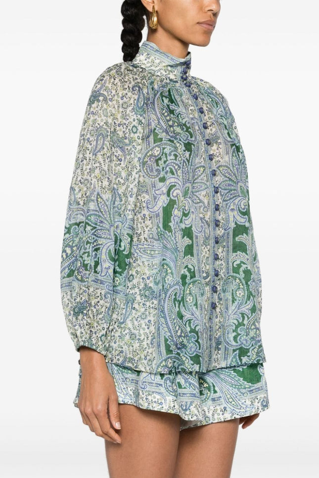 Zimmermann Shirts Green