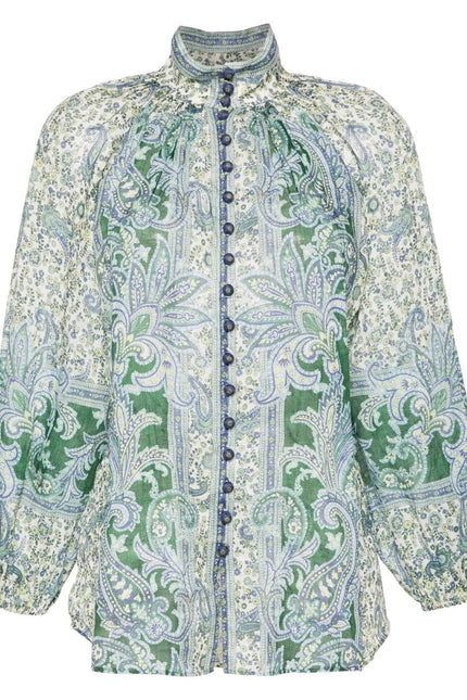 Zimmermann Shirts Green