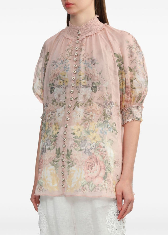 Zimmermann Shirts Pink