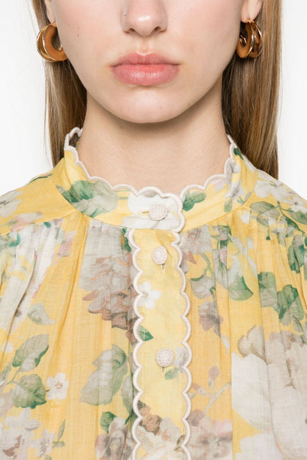 Zimmermann Shirts Yellow