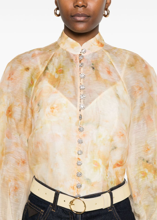 Zimmermann Shirts Yellow