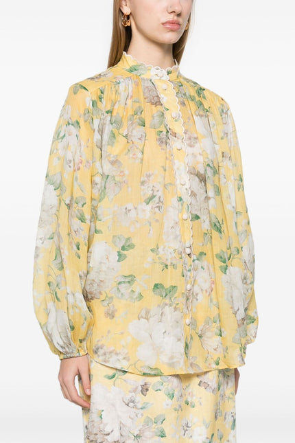 Zimmermann Shirts Yellow