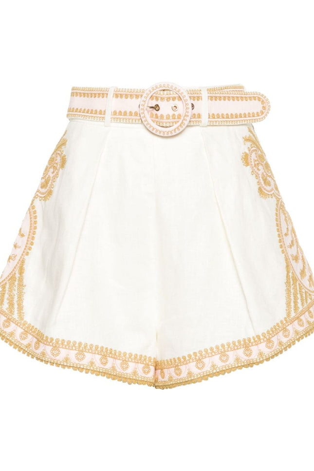 Zimmermann Shorts Beige