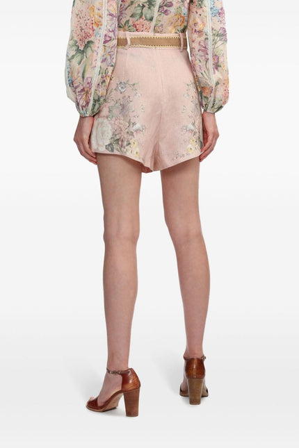 Zimmermann Shorts Pink