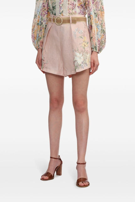 Zimmermann Shorts Pink