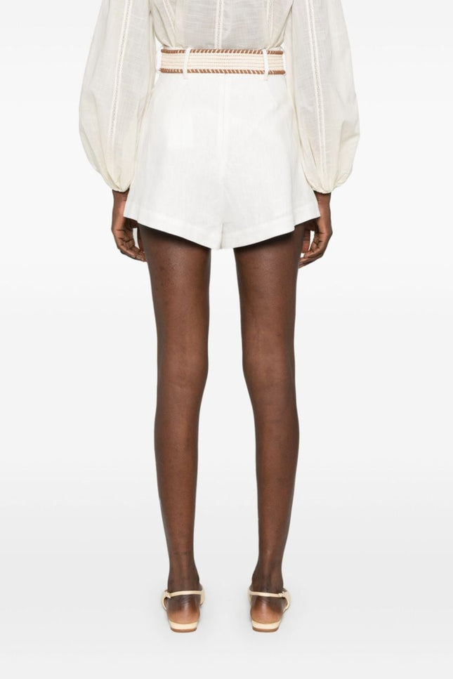 Zimmermann Shorts White