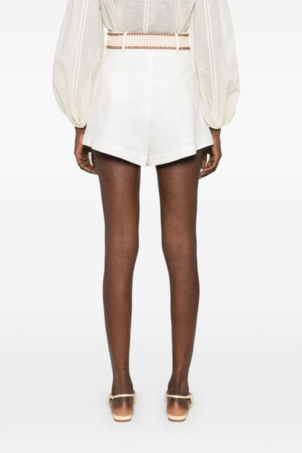 Zimmermann Shorts White