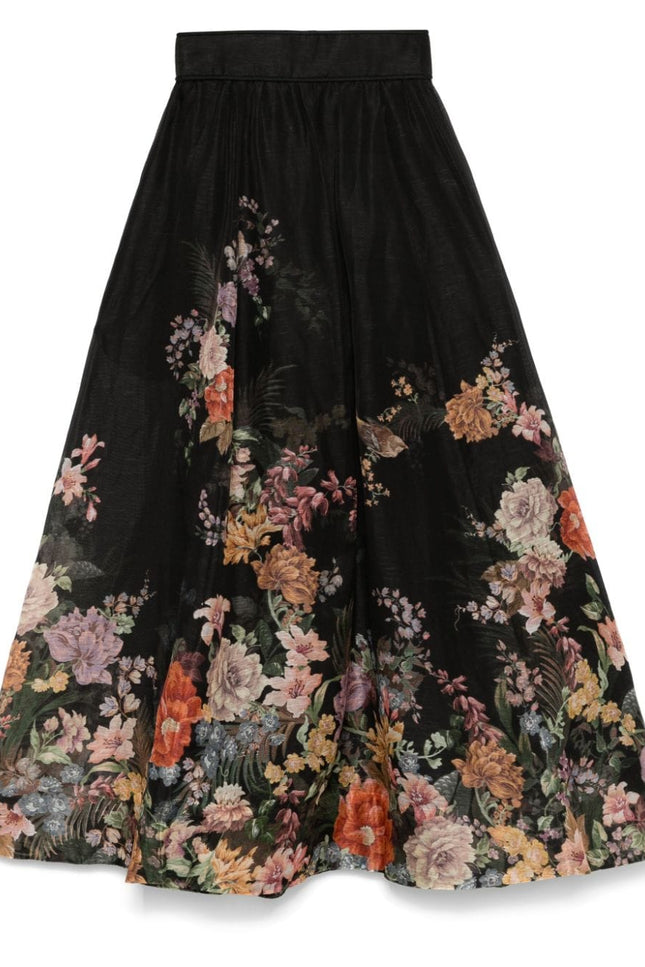 Zimmermann Skirts Black