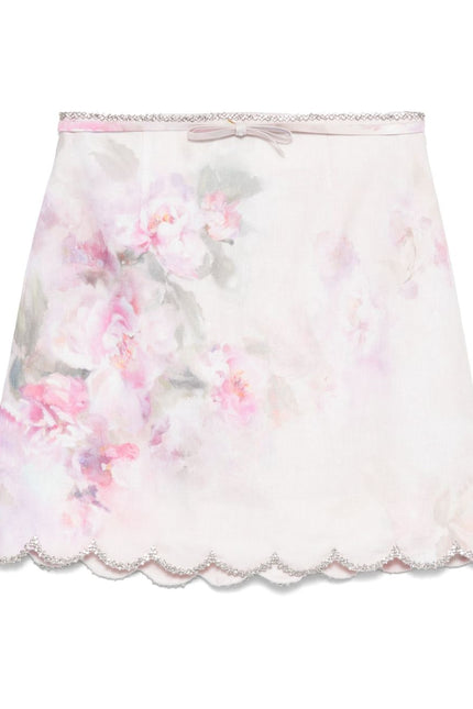 Zimmermann Skirts Pink