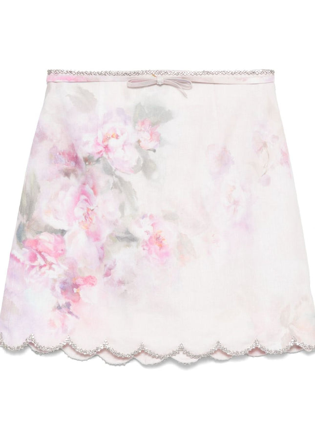 Zimmermann Skirts Pink