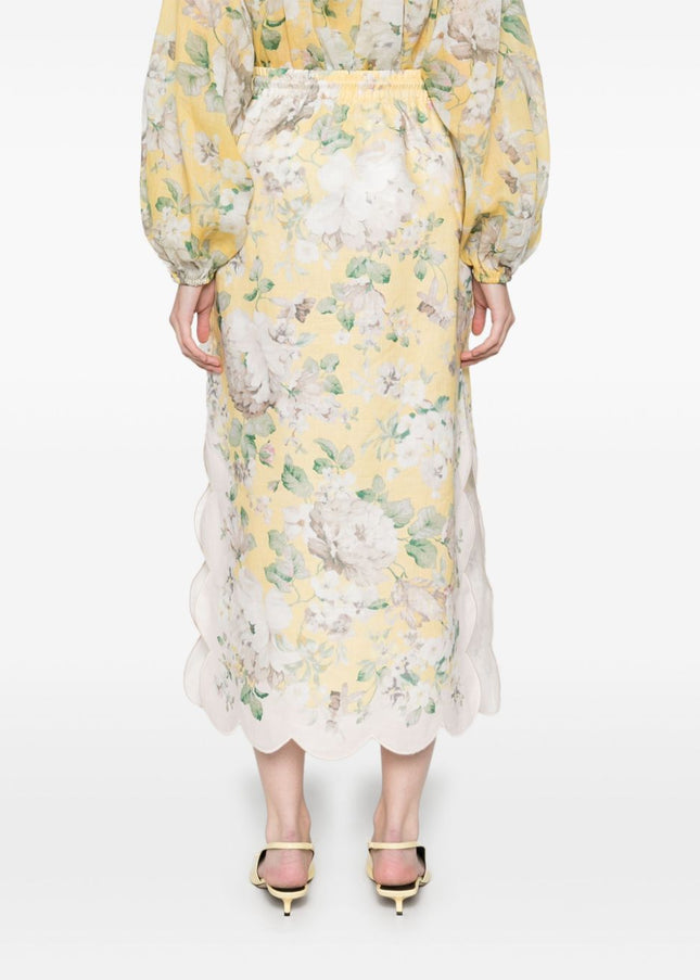 Zimmermann Skirts Yellow