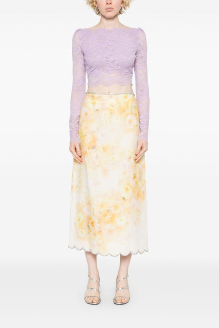 Zimmermann Skirts Yellow