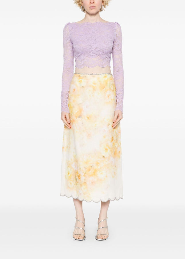 Zimmermann Skirts Yellow