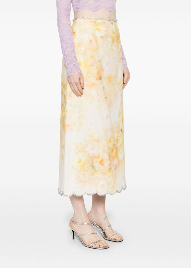 Zimmermann Skirts Yellow