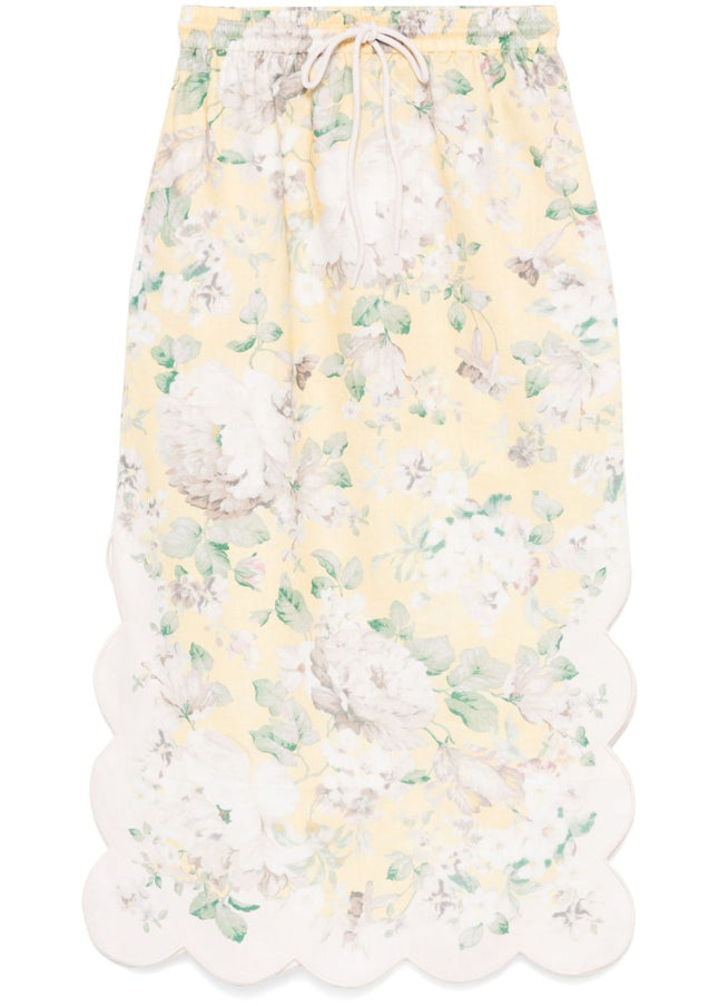 Zimmermann Skirts Yellow