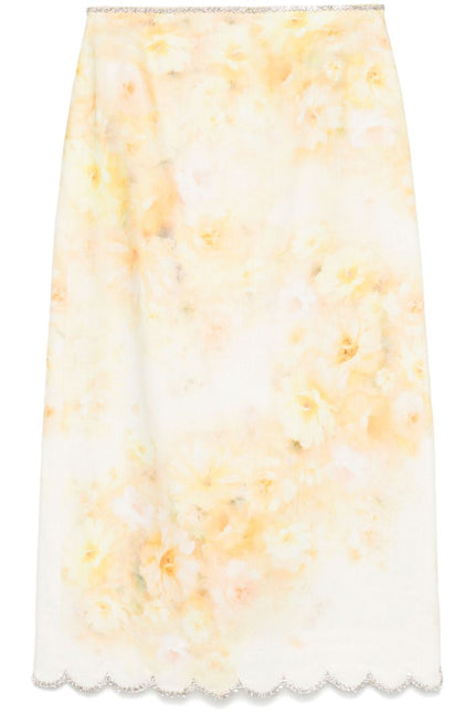 Zimmermann Skirts Yellow