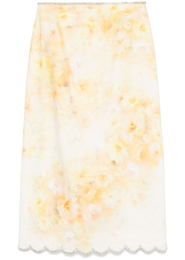 Zimmermann Skirts Yellow