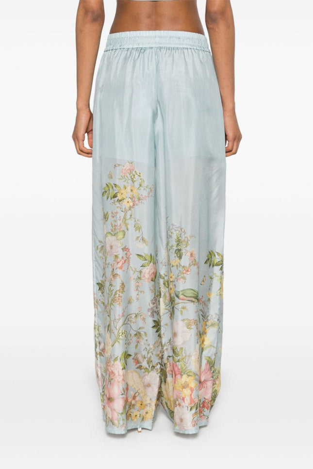 Zimmermann Trousers Clear Blue