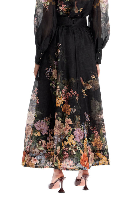 Zimmermann maxi floral skirt