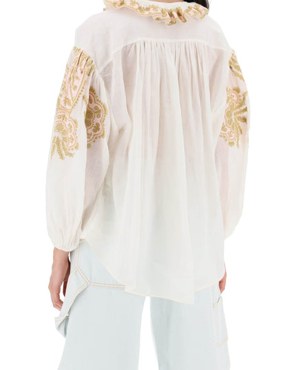 Zimmermann "ramie blouse made