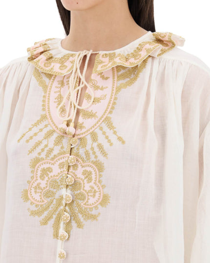 Zimmermann "ramie blouse made